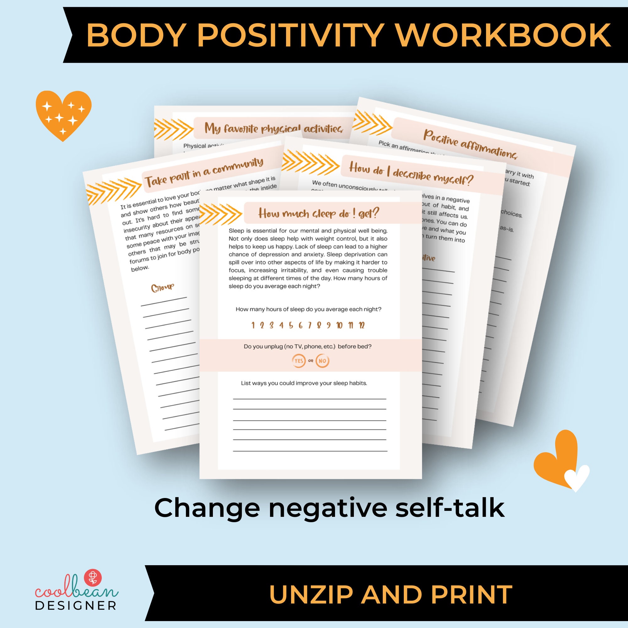 Body Positivity Workbook: Exercises & Reflections - 2hwy1o6