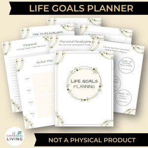 Life Goals Printable Planner