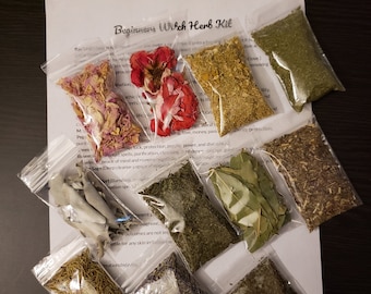 Beginners Witch Herb Kit