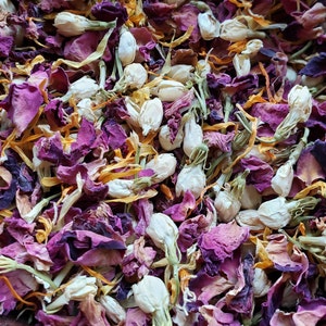 Herbal Floral Tea Bath - Flower Bath - Bath Soak