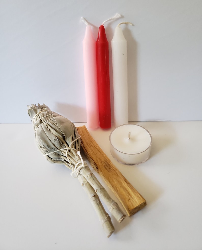 Love Spell Kit: Herbs, Crystals, Flowers & Spell Bottles - Etsy