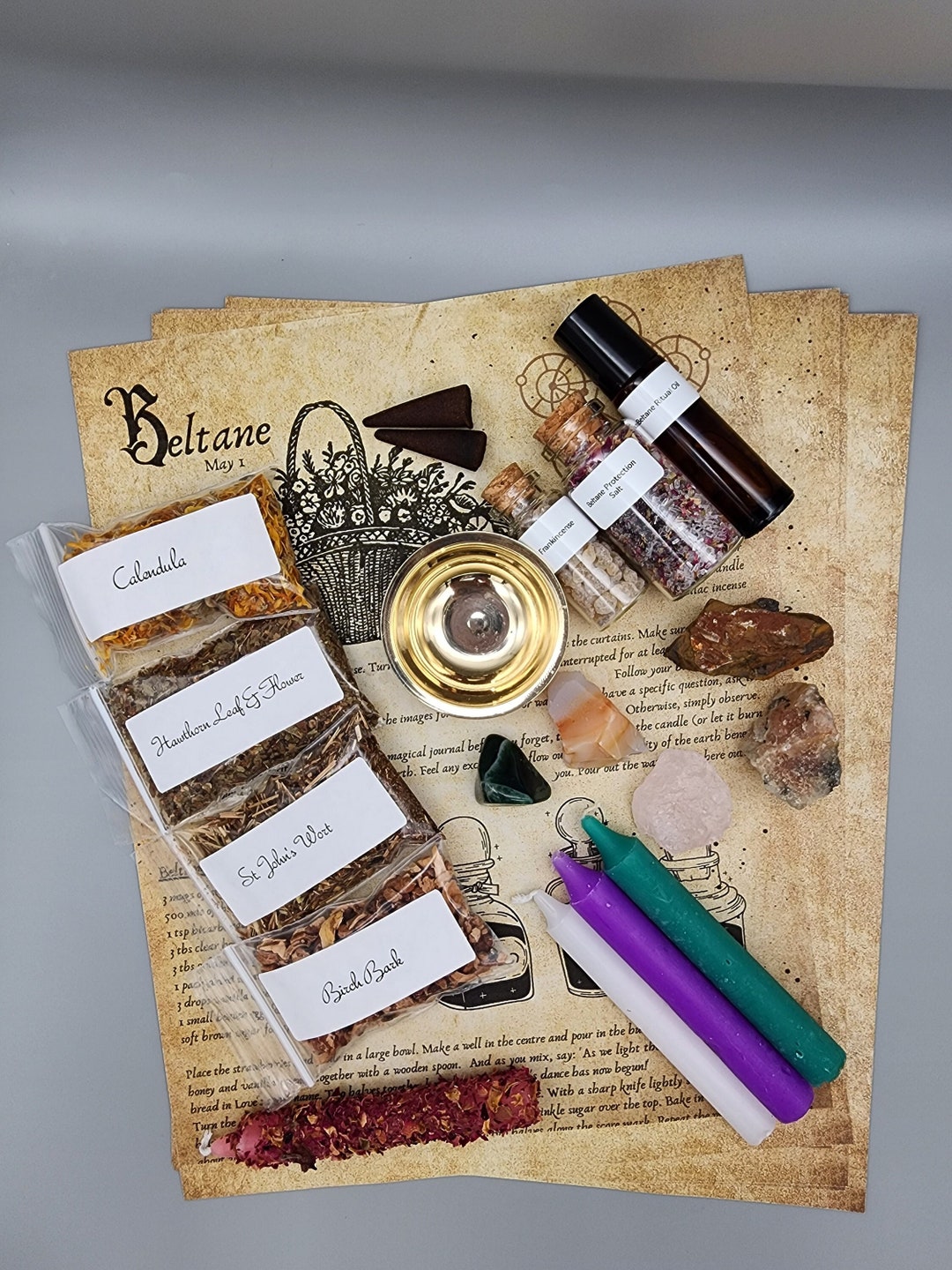 Beltane Gift Box / Sabbath / Spell Kit Etsy