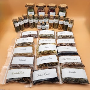 The Ultimate Witches Apothecary Set / Baby Witch / Beginner / Experienced / Witchcraft / Spell Box / Spell Kit/ Gift Set / Box Set
