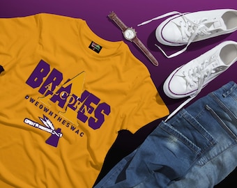 ASU Alcorn State University, HBCU, SWAC, Braves Unisex Jersey Short Sleeve Tee