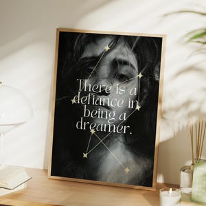 The Invisible Life of Addie LaRue Art Print | V.E. Schwab | Addie LaRue Quote | Bookish Art | Poster Print | Digital Download