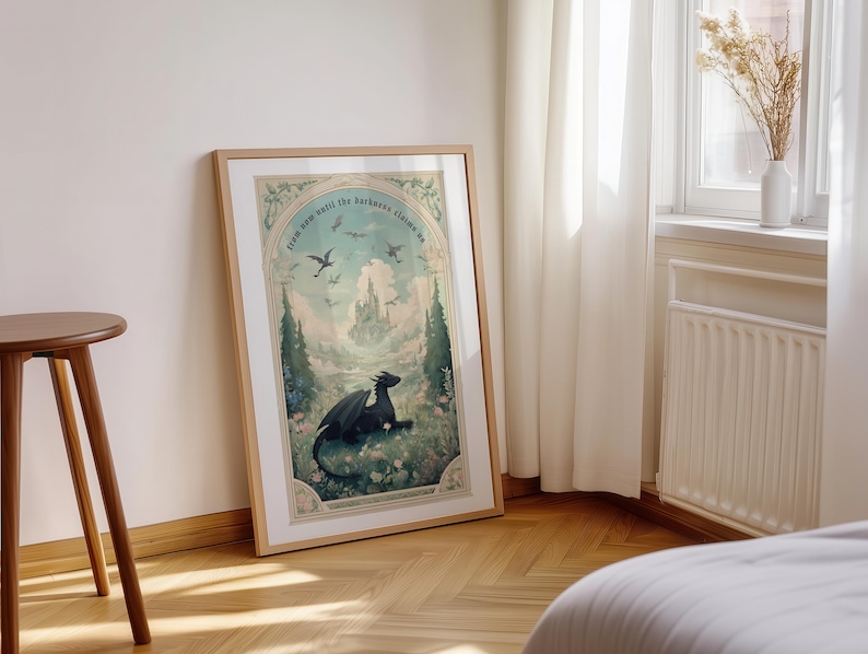 Från Nu Tills Mörkret Kräver Oss | De Tretton | TOG Konsttryck | Bokliknande Fantasiväggkonst | Affischer bild 6