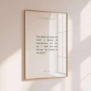 If We Were Villains Art Print | Book Quote | M.L. Rio | Dark Academia | Bookish Art | Bookish Print | Quote Wall Decor | Digital Download image 4