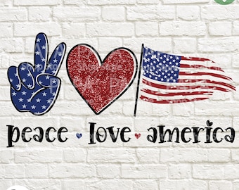 Download Love America Svg Etsy