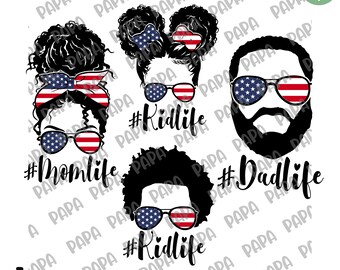 Download Afro Family Svg Etsy