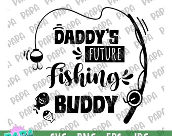Fishing Buddy Svg Etsy