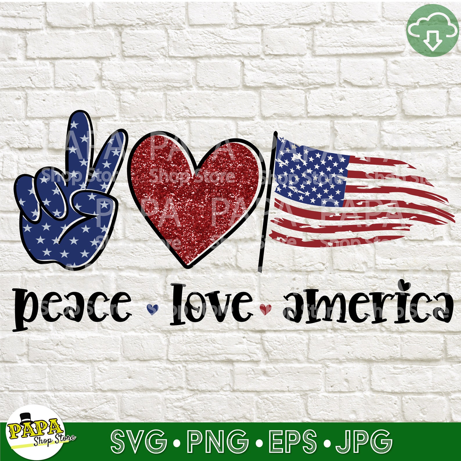 Free Free 192 Love Svg 4Th Of July SVG PNG EPS DXF File