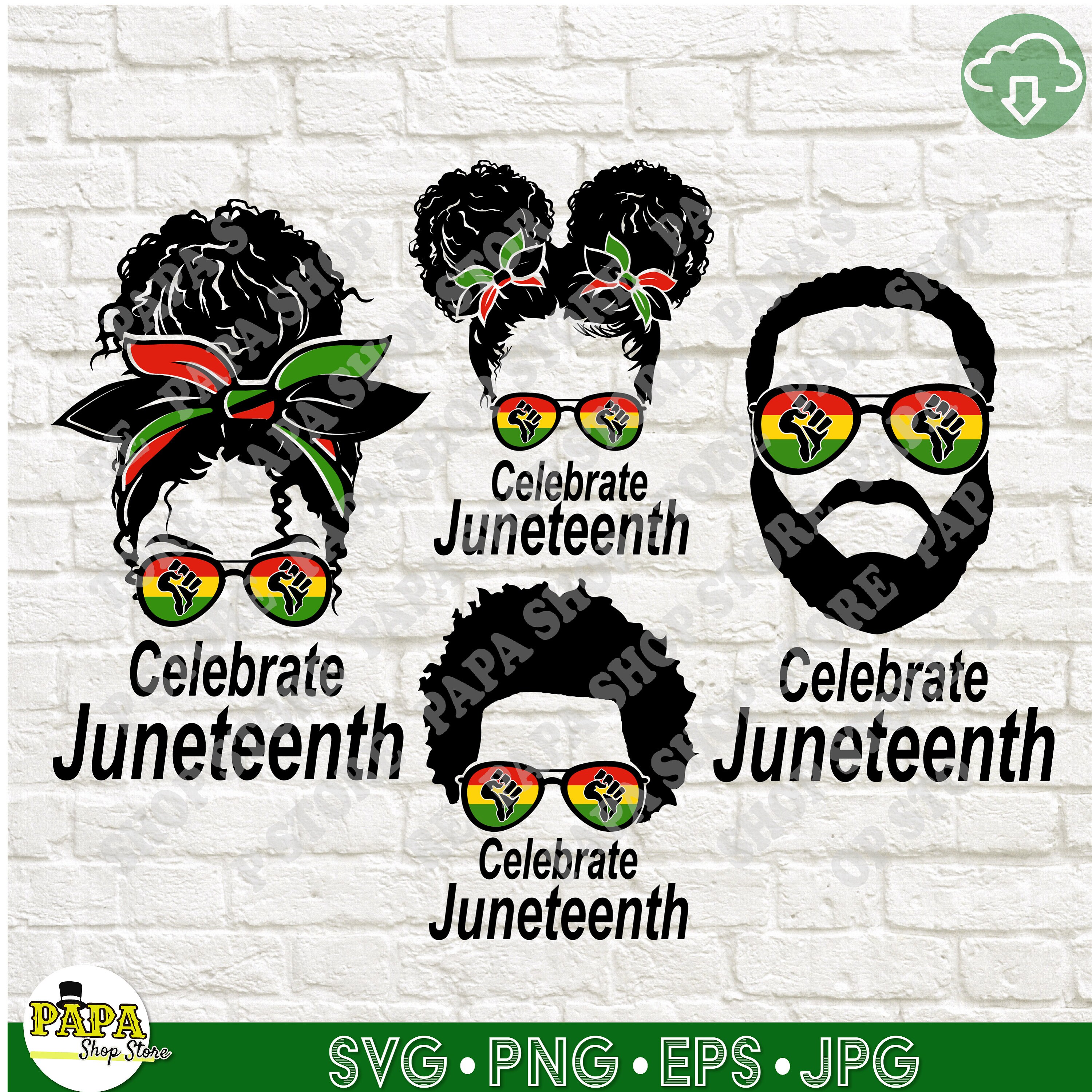 Download Afro Celebrate Juneteenth Fam Life Svg Rasta Reggae Flag Hand Etsy