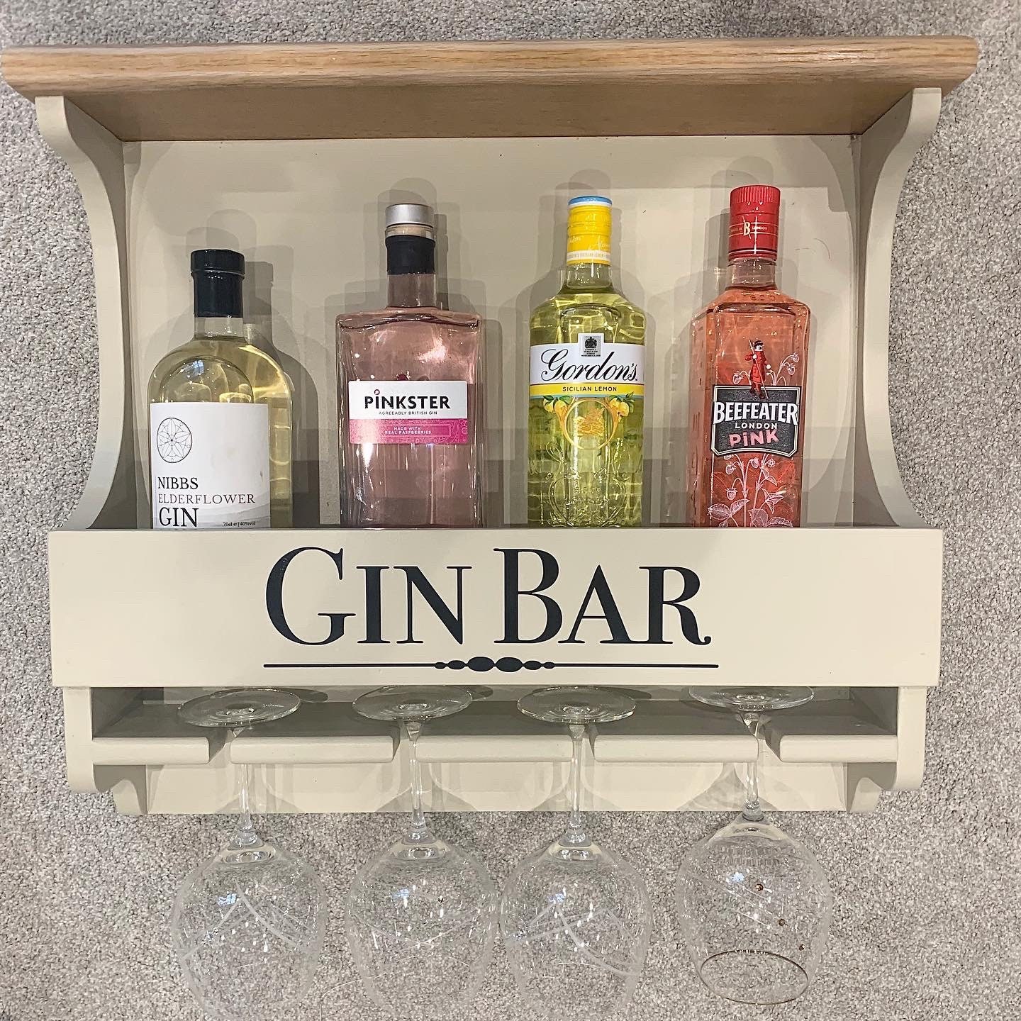 GIN BAR DECAL vinyl decal for home bar gin bar at home Etsy