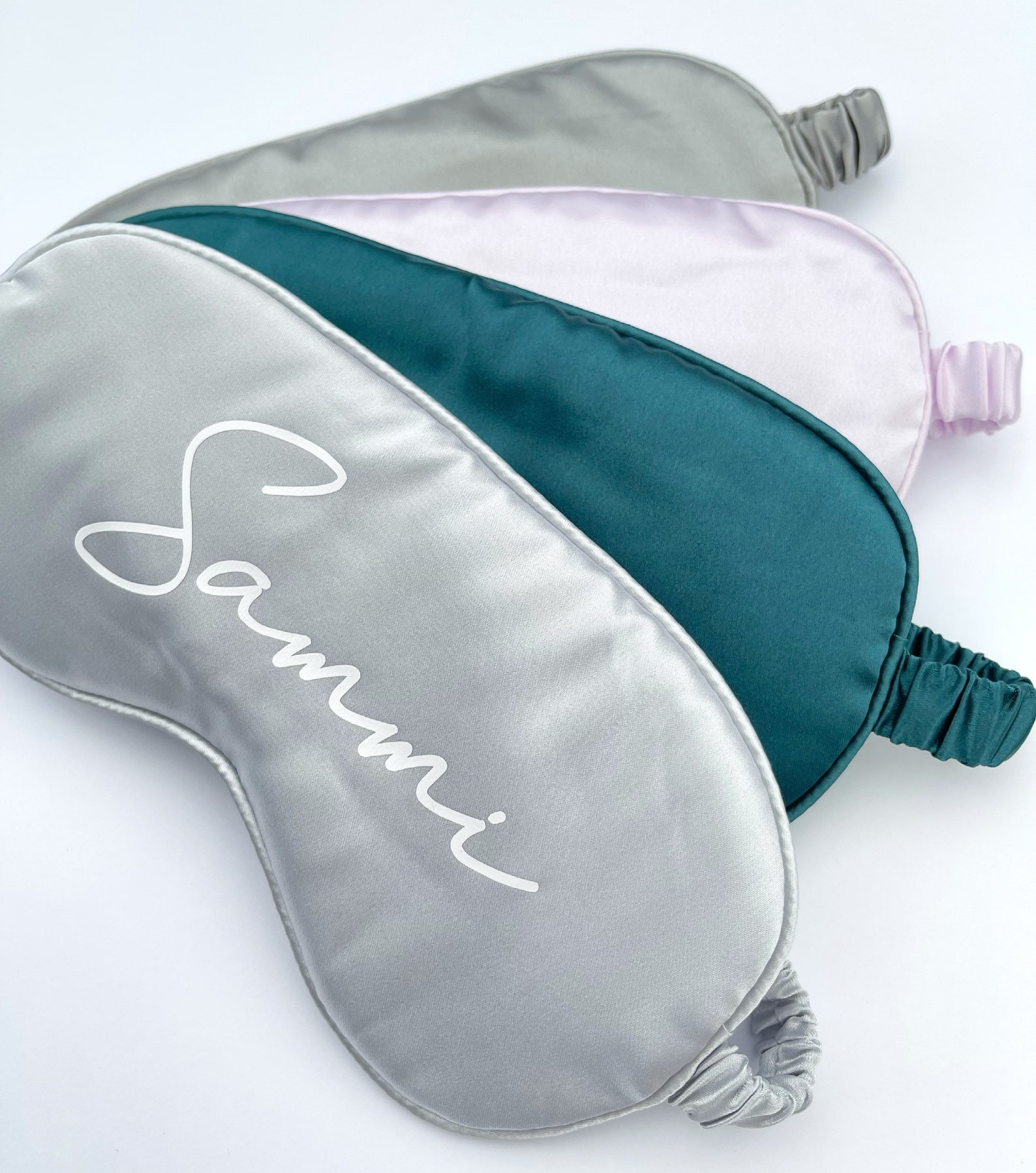 PERSONALISED EYE MASKS Satin Eye Mask for Sleeping Etsy UK