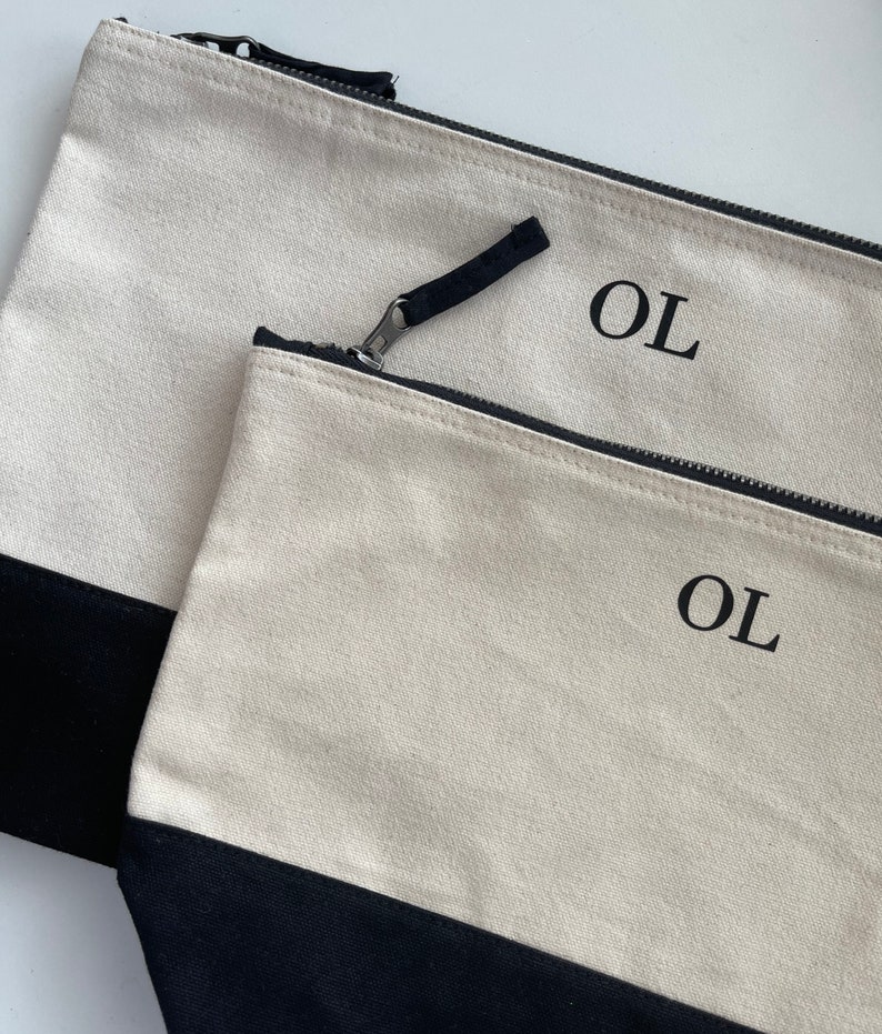 PERSONALISED MAKEUP BAG Large Fabric Makeup Bag Custom Name Etsy UK