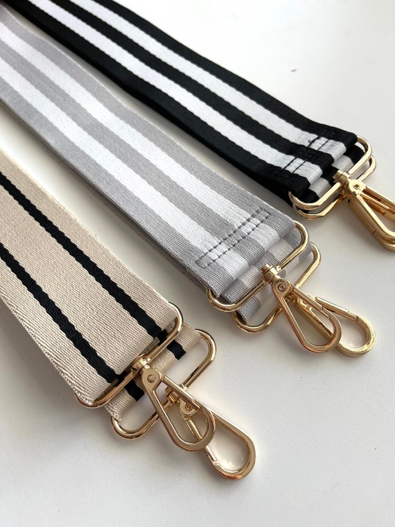 The Crossbody Bag Strap: Striped Webbing Edition