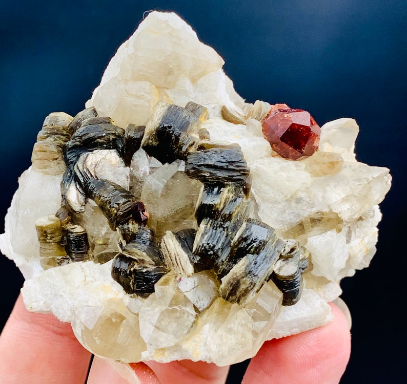 147gram Nice With Feldspar Mica Quartz Combine From Etsy UK