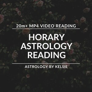 Lectura astrológica horaria