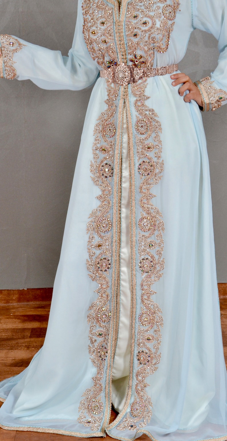 Luxus Hochzeitskleid Takchita Kaftan marokkanischen classy ...