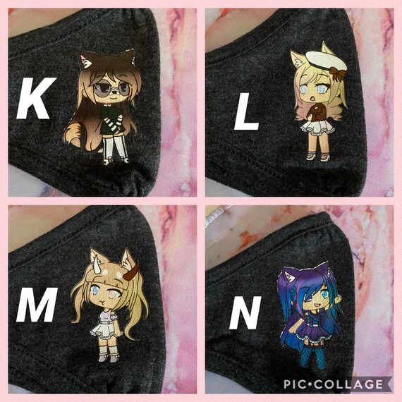 Gacha Life Kids Mask Etsy Gacha Life Kids Mask Etsy