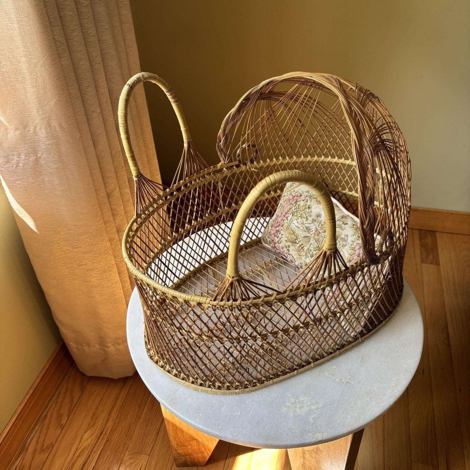 Wicker Bassinet