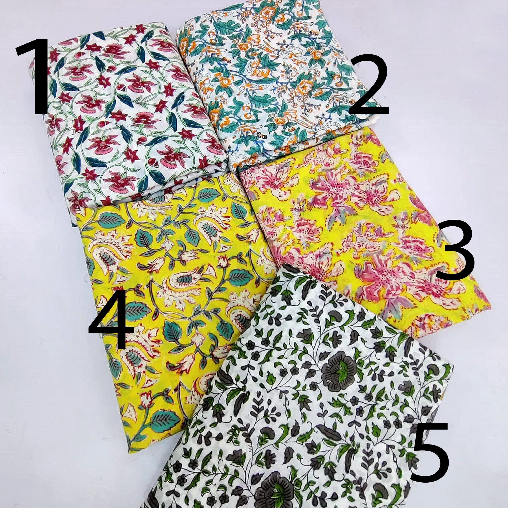 100 Cotton Poplin Fabric/ Floral Cotton/ Ditsy Cotton Fabric/ Etsy