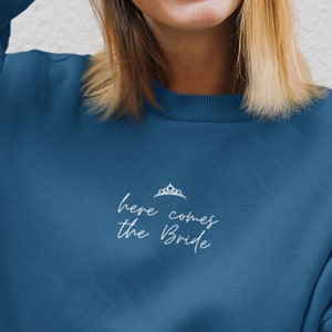 Braut Sweatshirt, Future Mrs, Mrs Sweatshirt, Just Married, Just Married Geschenke, Just Married Shirts, Something Blue For Bride