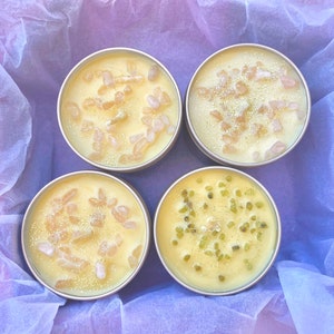 4 Essential Oil Scented Beeswax Candles Gift Box