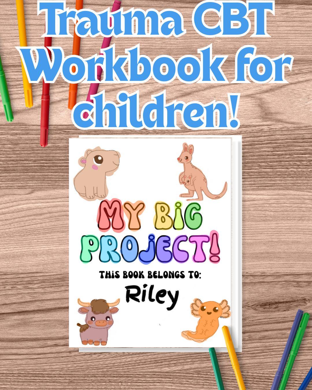 Trauma Focused Cognitive Behavioral Therapy Workbook for Children - Etsy