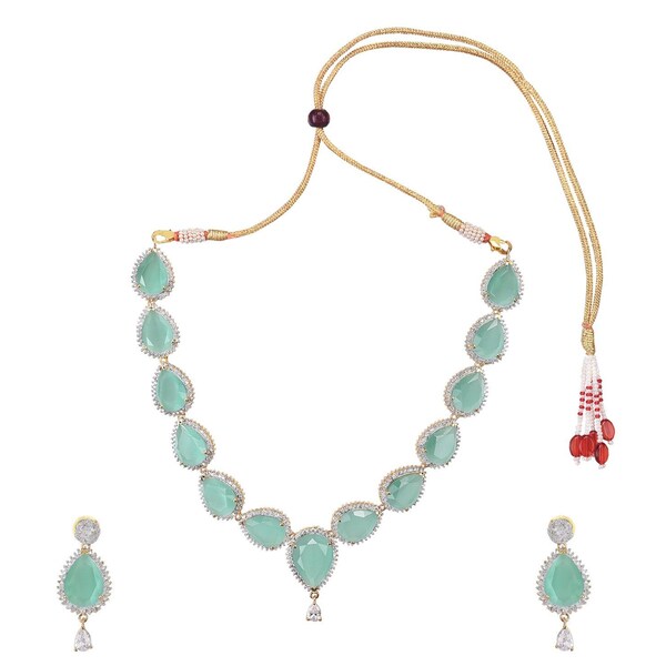 Big Stone Pendant Necklace main image 0