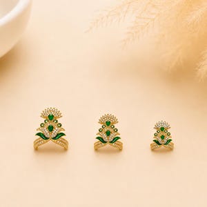 Traditional Indian Crown for Gods | Mukut for Laddu Gopal | Premium Deitu Accessory Gold Plated