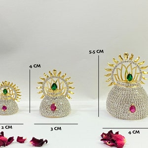 Gold Krishna Mukut, Laddu Gopal Mukut shringar, Gold deity crown and accessories , kanha ji mukut, Ram ji accessories, Lakshmi Mata ji mukut