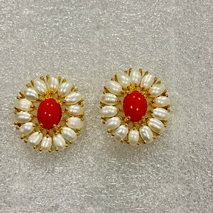 Coral cheap earrings india