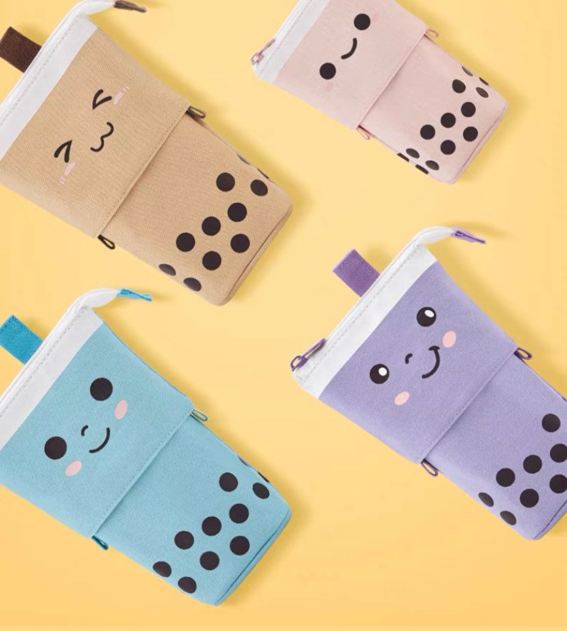 Cute Boba Pencil Case Cute Pen Pouch Cute Korean Pencil Etsy