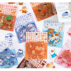 40pcs Small Cute Stickers, Kawaii Stickers, Happy Mail Stickers