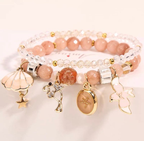 Petite Fleur Besties Charm Bracelet Set of 2 – Lauren Hinkley Australia