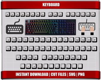 Download Keyboard Svg Etsy