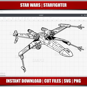starfighter x-wing svg png clipart, star wars svg, instant download, cricut cut files, silhouette cut files, digital star wars, printable