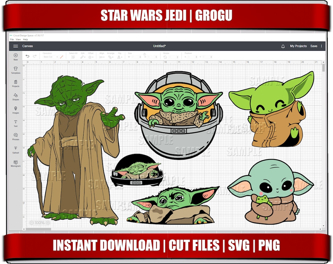 Baby Yoda Svg, Grogu Svg, Yoda Svg, Jedi Svg Cut Files Star Wars Svg