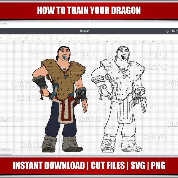 How to Train Your Dragon Stencil - Etsy UK