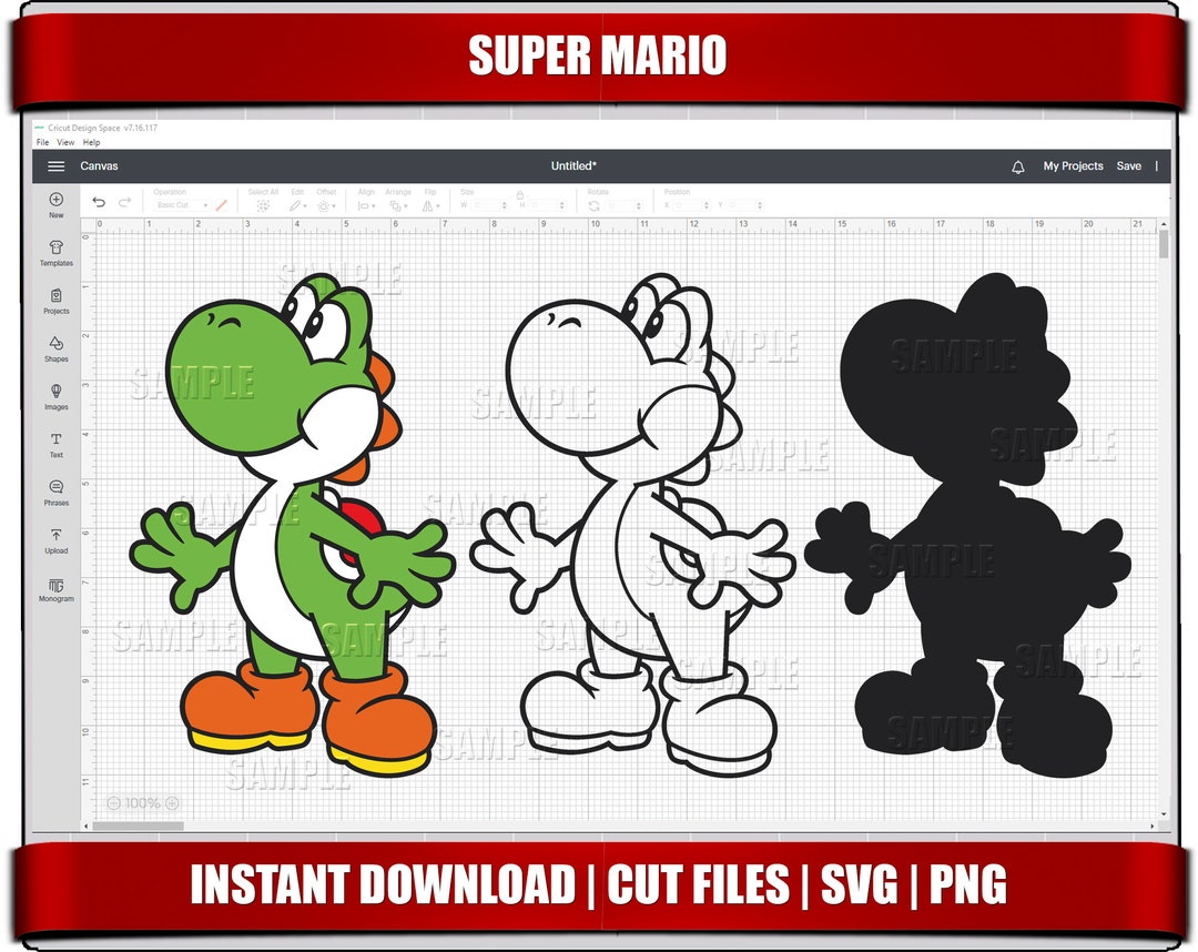 Jaze Printable Mario Svg, Mario Png Clipart, Luigi Svg Mario Birthday Svg for Cricut ...
