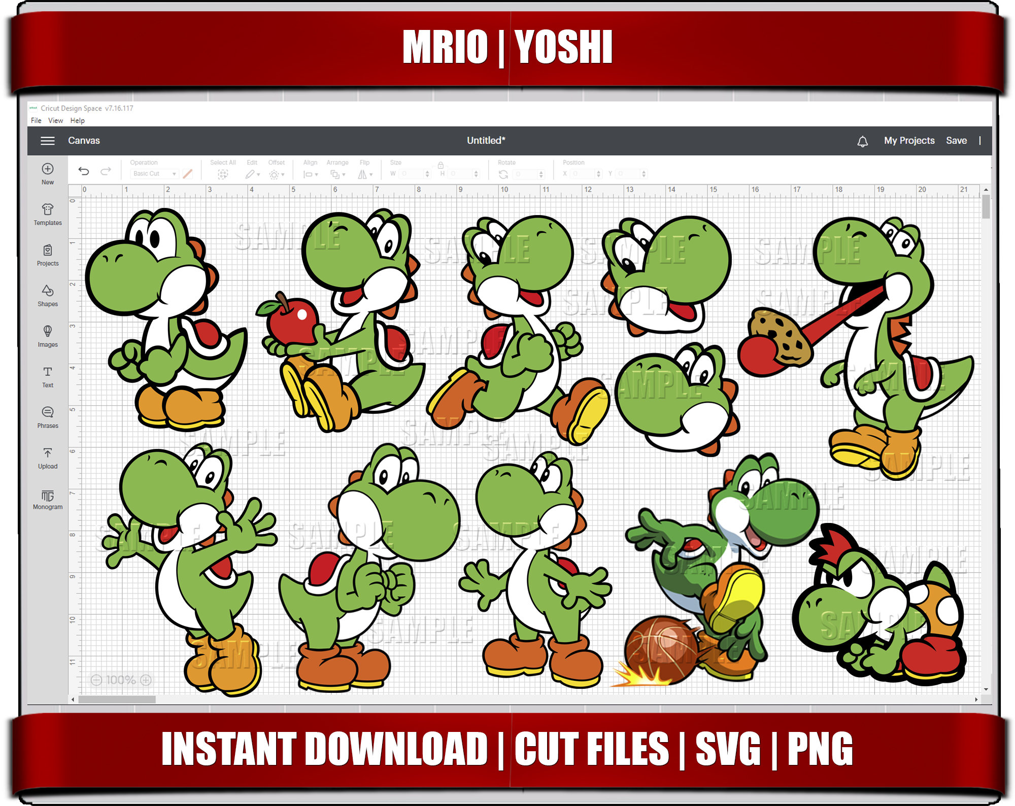 Yoshi decal - Etsy 日本