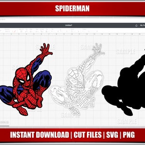 spiderman svg, instant download, spiderman for cricut svg, digital birthday party svg png, spiderman clipart svg, spiderman svg cut file png