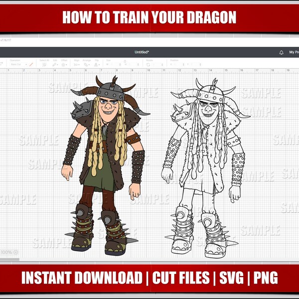 How to Train Your Dragon Stencil - Etsy UK