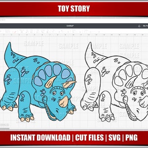 dino svg, dinosaur svg toy story svg, toy story clipart, cut files for cricut svg files, silhouette, instant download, digital printable svg