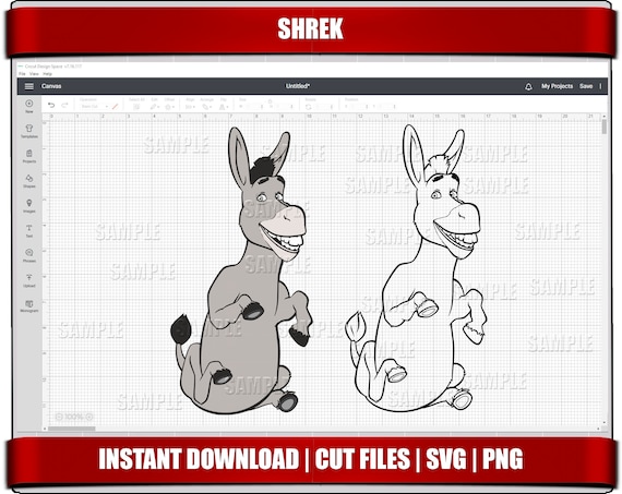 Shrek Donkey png