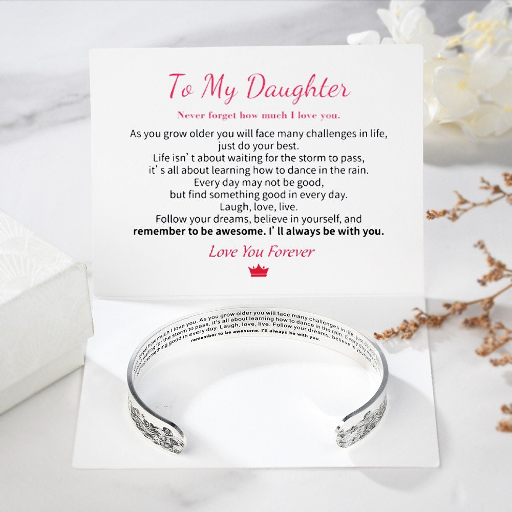 To my daughter sale bracelet from dad