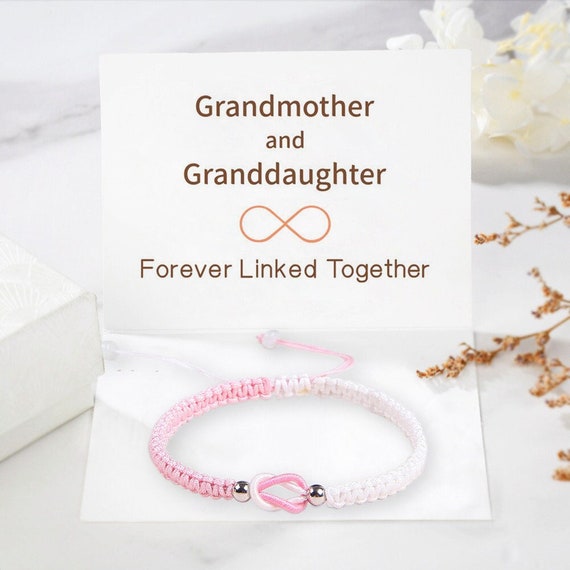 Grandmother granddaughter bracelet clearance