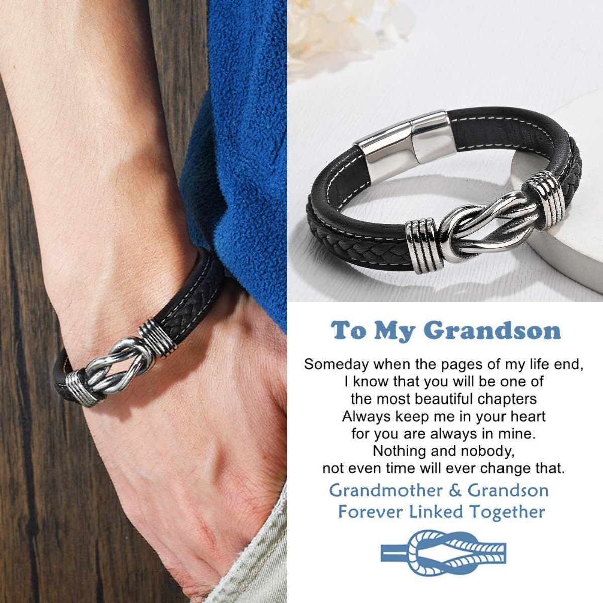 Grandson Jewelry Etsy
