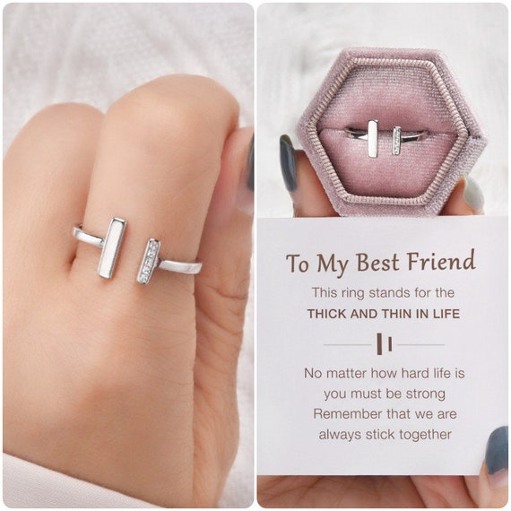 Best friend deals wedding ring